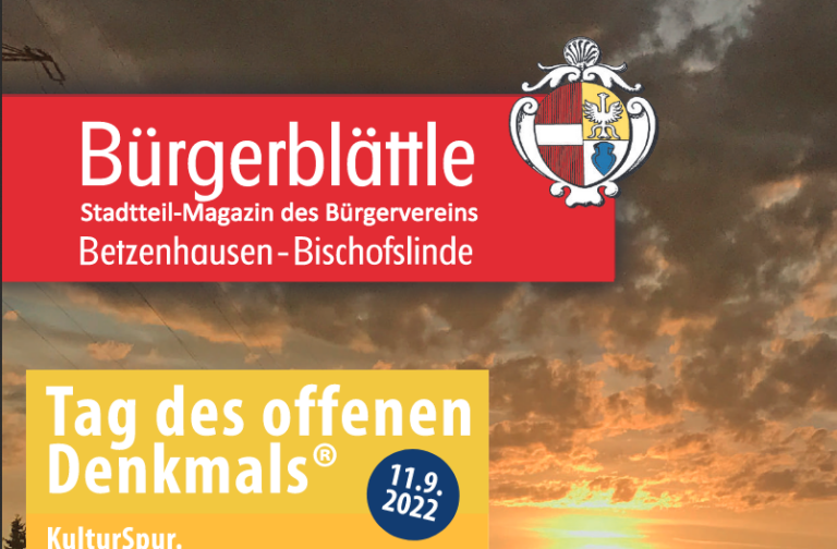 Read more about the article Die IGO in der Sommerausgabe des Bürgerblättle