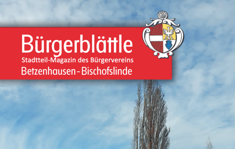 Read more about the article IGO-Beitrag im Bürgerblättle April/Mai 2024